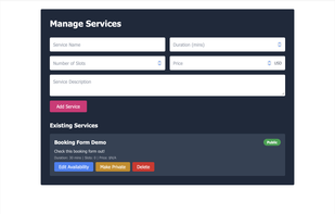 Bookings By HrWason screenshot 1