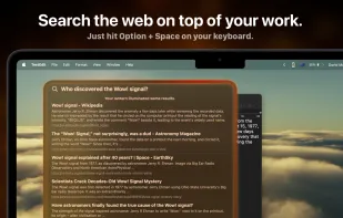 Lantern - Floating Web Search screenshot 1