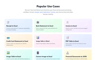 ScanToExcel screenshot 2