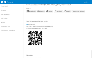 Two-factor authentication to secure your data