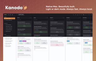 Native Mac. Beautifully built.
Light or dark mode. Always fast. Always local.