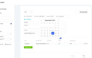 QuickBill screenshot 1