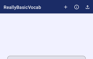 Really Basic Vocab screenshot 1