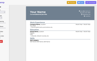 Resume Stamp screenshot 1
