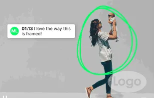 Media Review Tool: draw on the file to leave hyper-specific feedback