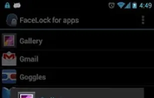 FaceLock for apps screenshot 2