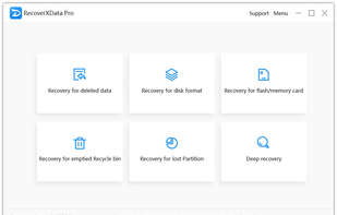 Main Interface of RecoverXData