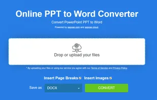 Free PowerPoint to Word Converter