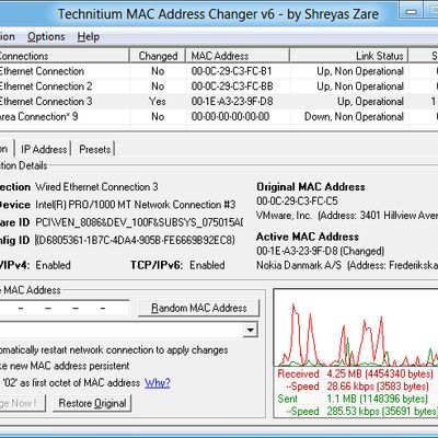 vmware mac address is all zeros