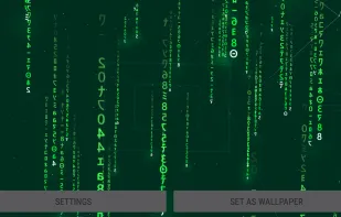 Digital Rain 3D Live Wallpaper screenshot 2