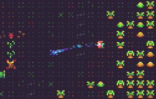 Find powerfull spells in the world to equip. Then craft them further using special idols to customize them to your playstyle.