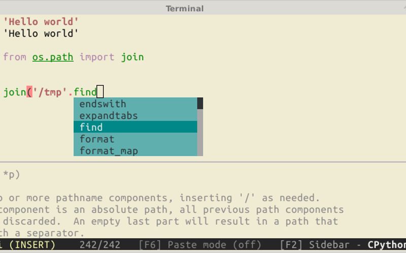 Find out about bpython: A Python REPL With IDE-Like Features