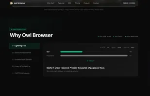 Owl Browser screenshot 1