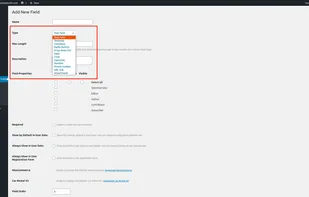 Profile Extra Fields WordPress Plugin screenshot 2