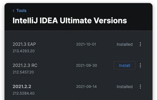 Maintain multiple versions side by side
