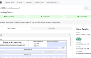 Instafill.ai fine-tuning