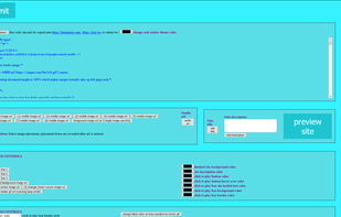 HTMLsites screenshot 1