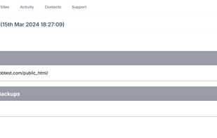 Restore database by single click