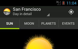 Sundroid screenshot 1