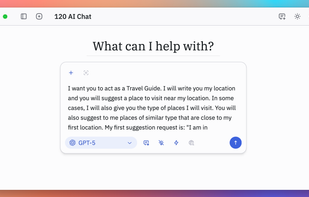 120 AI Chat screenshot 1