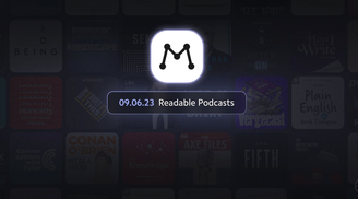Matter Reader introduces Readable Podcasts to transcribe and sync podcast audio into text image