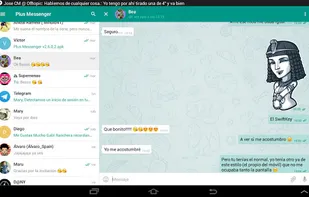 Plus Messenger screenshot 1