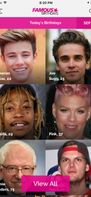 Famous Birthdays screenshot 1
