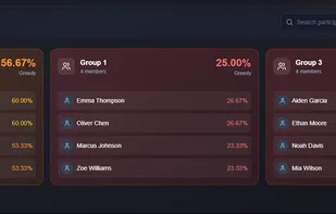 View and export teams created by our AI powered app.