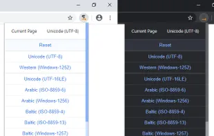 Charset screenshot 2