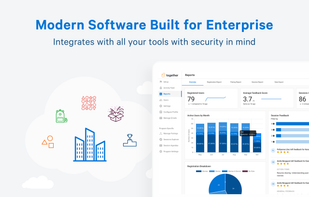 Powerful integrations with everything you already use. Integrated with email and calendar tools like GSuite, Microsoft Teams, and Zoom. Connects with HRIS - Workday, UltiPro, Bamboo, ADP, SuccessFactors + many more!