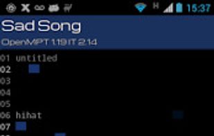 Xmp Mod Player screenshot 1