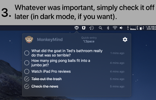 MonkeyMind screenshot 2