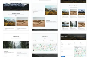 One-Click page template