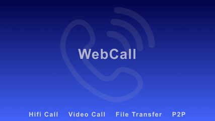 WebCall screenshot 1