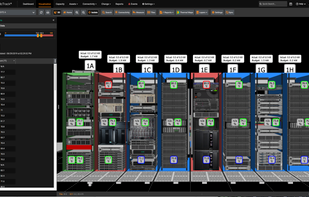 Isolated Cabinet View with Environmental Reporting