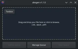 Abogen screenshot 1