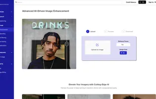 AI Image Enhancement Service