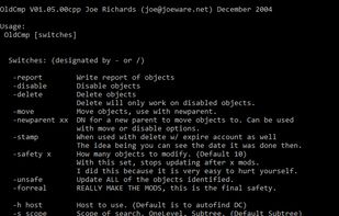 OldCmp screenshot 1