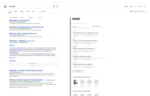 Browser extension: Search