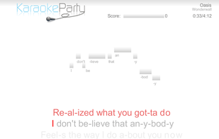 KaraokeParty.com screenshot 1