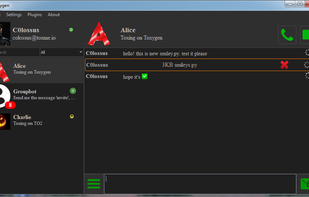 Toxygen screenshot 1