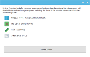 System Examiner screenshot 1