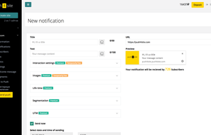 push4site.com screenshot 1