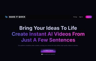 Make It Quick - Thumbnail
