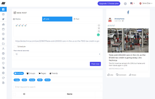 Outpost Social screenshot 1