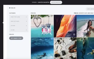 Curator.io screenshot 1