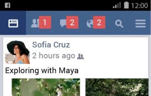 Facebook Lite screenshot 1