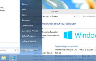 original start menu from Windows 7