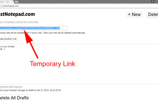 JustNotepad.com screenshot 3