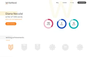 WriteNext screenshot 1